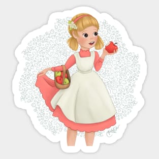 Apple Season Sticker